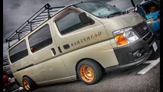 NISSAN ISUZU CARAVAN LowRider SCN2017 [upl. by Bonina]