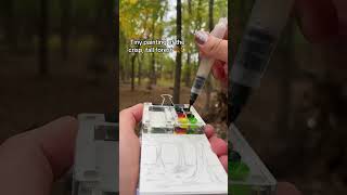 Tiny Watercolor Painting [upl. by Sheff]