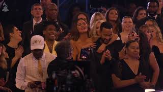 Watch JOHN LEGEND CHRISSY TEIGEN JON BATISTE amp Audience Reactions At The 2024 GRAMMYs [upl. by Aala]