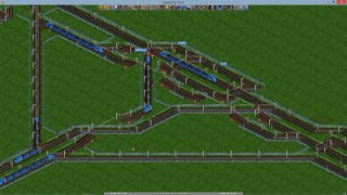 OpenTTD Guide 3Way Junction [upl. by Aleiram]