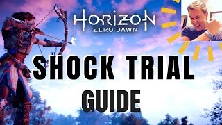 Horizon Zero Dawn  Shock Trial Guide Valleymeet Hunting Grounds [upl. by Banwell441]