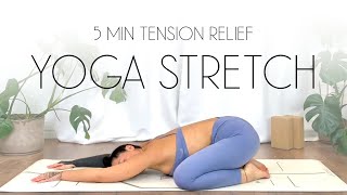 5 Min Yoga Stretch  FEEL GOOD [upl. by Alisun]