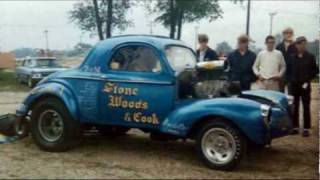 Gassers At 131 Dragway In The 60s [upl. by Asilram]