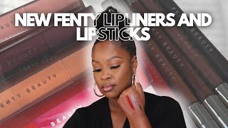 NEW FENTY Lip Liners and Gloss Bomb Sticks [upl. by Greabe]