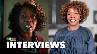 Alfre Woodard Interview Salems Lot Fighting Vampires amp Spooky Season Traditions [upl. by Robbie]