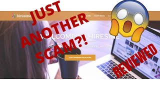 Hiresine Review Is This A Legit Site Or A Huge Scam [upl. by Onaicram]