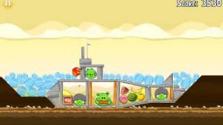 Official Angry Birds walkthrough for theme 5 levels 1115 [upl. by Hazard]