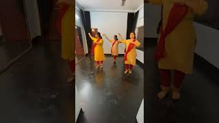 Tintaal Tukra by students  Kathak Dance Classes by Anjan [upl. by Nahoj]