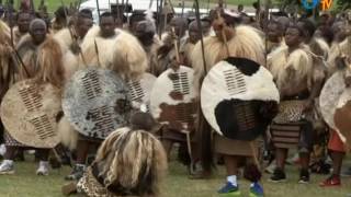 His Majesty King Mswati III has commissioned Tingatja regiment [upl. by Agnesse]