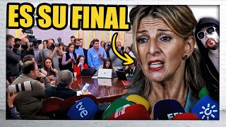 LA RUEDA de PRENSA QUE MARCÓ el FINAL de YOLANDA DÍAZ VERGÜENZA AJENA  UTBED [upl. by Mila627]