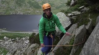 Rope skills for scrambling 4 rock spikes and slings [upl. by Erdnoed]