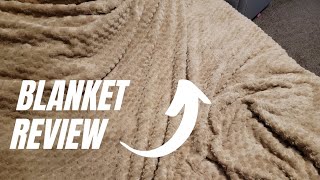 PHF Ultra Soft Flannel Fleece Blanket Review [upl. by Abba]