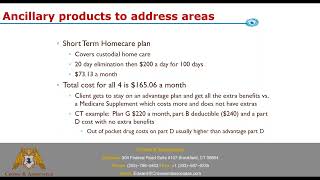 Medicare Advantage Ancillary Product Sales [upl. by Barney]