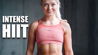 30 MIN INTENSE HIIT  FULL BODY  CROSSFIT ® INSPIRED HOME WORKOUT  NO EQUIPMENT [upl. by Cullan]