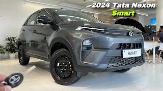 2024 Tata Nexon Smart Price amp Features ❤️ Tata Nexon Base Model 2024 [upl. by Enoob]