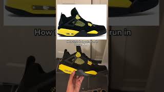 Air Jordan 4 Yellow Thunder From yepsneaker [upl. by Kiersten]