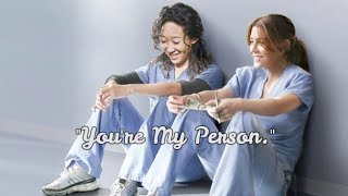 GREYS ANATOMY quotYOURE MY PERSONquot MEREDITH amp CRISTINA QUOTES free audio [upl. by Hally973]