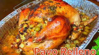 PAVO relleno JUGOSO y SABROSO 😋 [upl. by Gertie640]