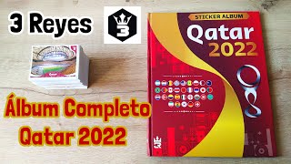 MUNDIAL QATAR 2022  ÁLBUM 3 REYES COMPLETO [upl. by Ecirtahs]