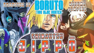 BORUTO TWO BLUE VORTEX CHAPITRE 13 RÉSUMÉ COMPLET FRANÇAIS  MULTIVERS TIMELINES JIPPO SHINJUTSU [upl. by Millda]