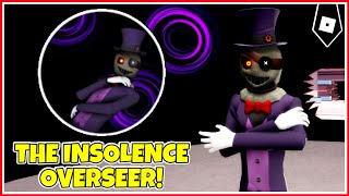 How to get quotTHE INSOLENCE OVERSEERquot BADGE  TIO MORPHSKIN in ACCURATE PIGGY RP THE RETURN  ROBLOX [upl. by Sirred344]