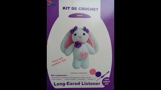 tuto kit crochet lapin de chez NOZ [upl. by Asyram752]