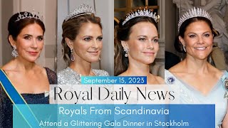 The Royals Attend A Lavish Gala To Celebrate The King Of Swedens Golden Jubilee amp More Royal News [upl. by Aisnetroh]