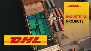 ​DHL Industrial Projects  Break Bulk Delivery for Production Facility in Finland [upl. by Ellenuahs36]