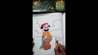 Golfer ⛳ golfer colouring viralvideo [upl. by Ahseyi793]