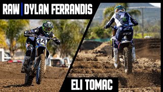 Eli Tomac and Dylan Ferrandis  RAW Supercross [upl. by Tine]