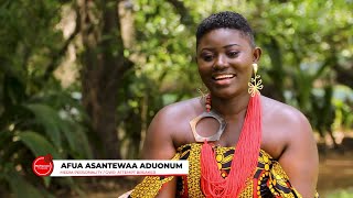 Upclose with Afua Asantewaa Aduonum  Media PersonalityGWR Attempt Breaker  Mahyease 13324 [upl. by Breskin]