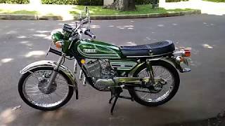 DIJUAL Yamaha RS100 Super 1976 Green SOLD [upl. by Zilvia597]