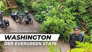 73 Westküste USA Washington und Olympic Nationalpark  bikepacking the Pacific Coast Radreise [upl. by Akisey879]