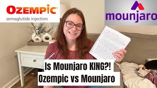 ✨MOUNJARO VS OZEMPIC ✨ Which is better for weight loss [upl. by Eceeryt]