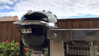 Weber Summit Charcoal Grill Review 1 year later The best kamado ever [upl. by Esinnej]