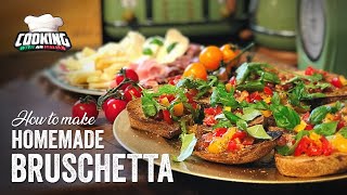 Easy and Delicious Bruschetta Recipe  How to Make Classic Italian Bruschetta at Home [upl. by Alur728]