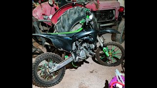 Kawalla rälläilyä Kawasaki KX 85 [upl. by Monia506]