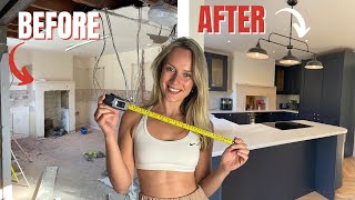 DIY Kitchen Renovation UK  Before amp After [upl. by Florentia964]