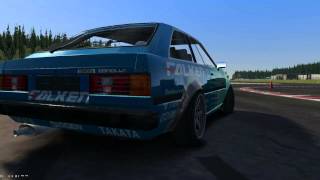 Toyota Corolla KE70 1UZ Shakedown Assetto Corsa [upl. by Ativoj]