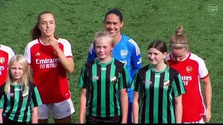 Arsenal vs Paris FC  UWCL 2024 [upl. by Eelarat467]