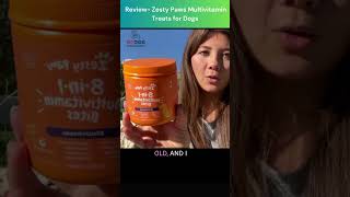 Review Zesty Paws Multivitamin Treats for Dogs  My Dog Supplement Guide dog pets dogfood [upl. by Ahs]