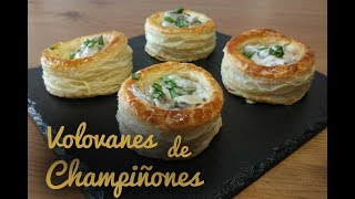 VOLOVANES DE CHAMPIÑONES [upl. by Sandor]