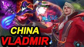 Wild Rift China Vladmir Mid  China New Season Rank Gameplay  Build Rune  Nightbringer Vladimir [upl. by Gerita]