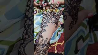 mehndi design mehndi 2024short mehndi vedioback hand design easy designhenna [upl. by Scuram231]