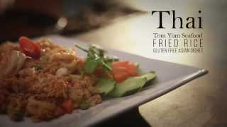 Gluten Free Asian recipes  Thai Tom Yum Fried Rice [upl. by Ahsieket]