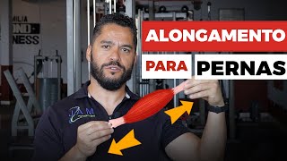 Alongamentos para todos os músculos das pernas [upl. by Imelida]