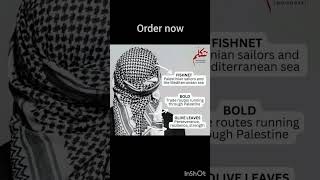 Palestinian keffiyeh available at my shop order now [upl. by Ttiwed]