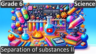 Grade 6  Science  Separation of substances II  Free Tutorial  CBSE  ICSE  State Board [upl. by Notsirhc434]