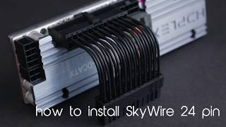 how to install SkyWire 24 pin [upl. by Adiuqal]