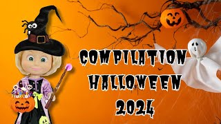 Masha compilation Halloween 2024 [upl. by Retnyw]